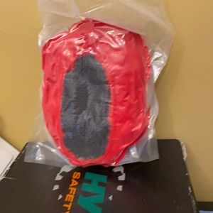 Cute red toddler bear slippers one sizes fits all